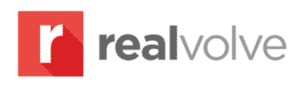 Realvolve logo.